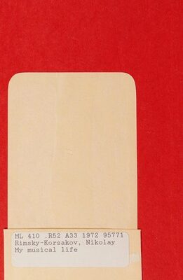 My Musical Life