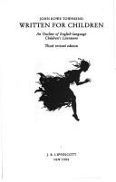 Written for children: an outline of English children's literature