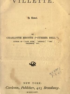 Villette, a novel