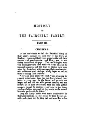 The history of the Fairchid family, or the child's manual